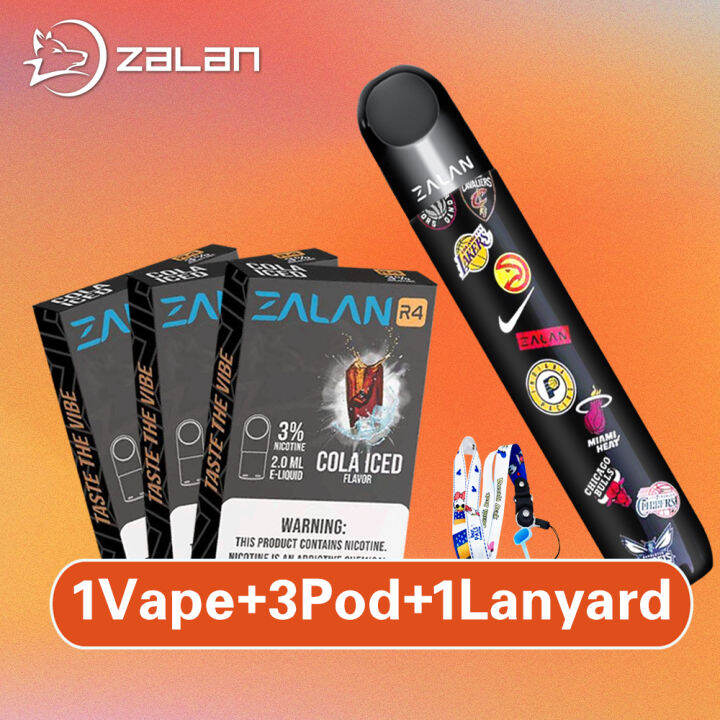 ZALAN Original 5 in 1 set With lanyard 3*ZALAN pods+Zalan Infinity R5
