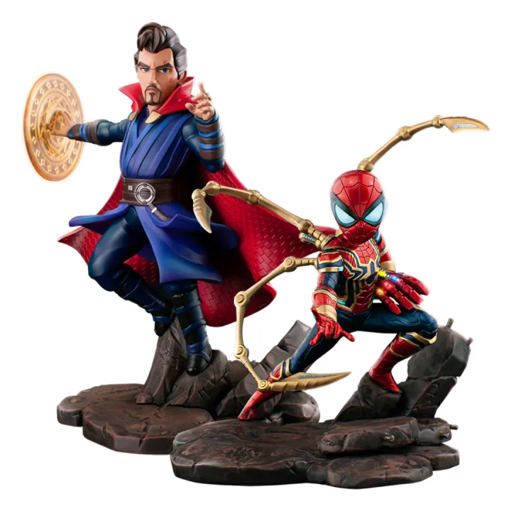 Toylaxy Figure Marvel's Avengers : Doctor Strange and Iron Spider The Infinity Saga Series Figure รวมส่ง