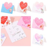 LOYAL WATCHES 10Pcs/Lot Universal Blessing Card Best Wishes Gift Valentines Day Love Heart Greeting Cards Thank You Cards