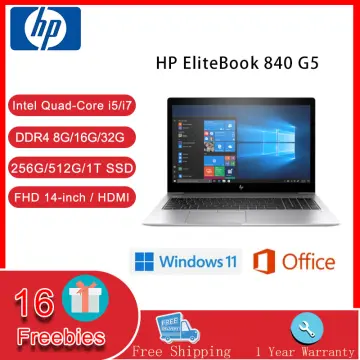 HP EliteBook 840 G5, 14 FHD Display, Intel Core i5-8350U Up to