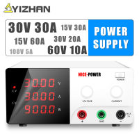 Ymzn20เบนช์ของแหล่งจ่ายไฟแล็บ900W หน่วยสวิตช์จ่ายไฟสลับในห้องปฏิบัติการ30V เครื่องควบคุมแรงดันไฟฟ้า10A 60V แบบปรับ30A ได้