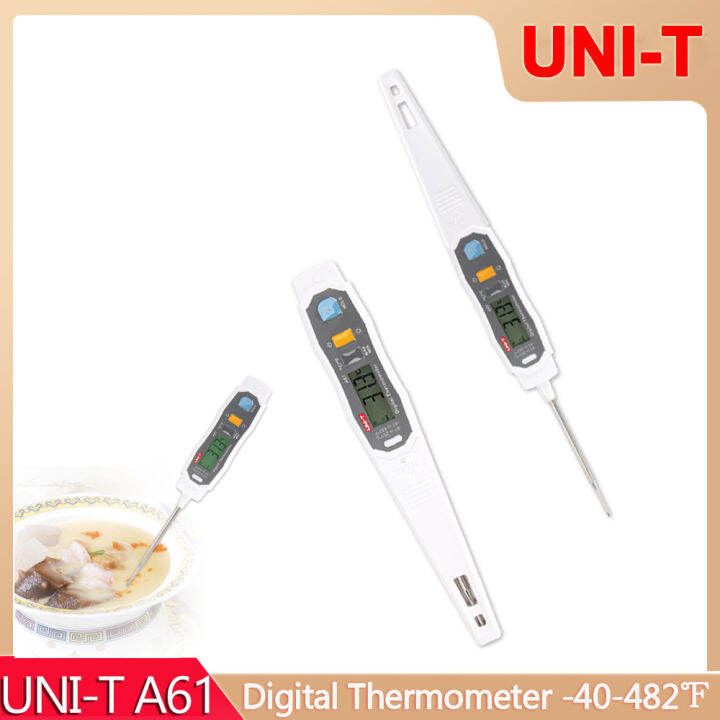 UNIT A61 Digital Probe Oven LED unjuk air minyak suhu Meter Probe