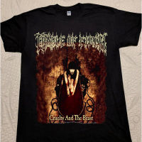 เสื้อยืดคุณภาพดี Black Metal Punk Graphic Tees Cradle Of Filth T-Shirt