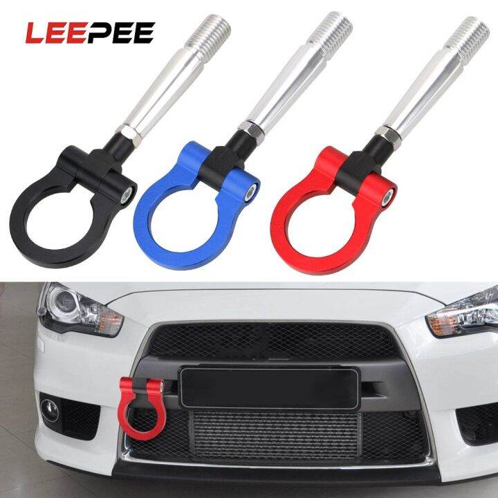 Car Racing Tow Hook For Mitsubishi Lancer EVO X 10 20082016 Auto Rear