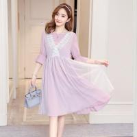 พร้อมส่ง Quilla ชุดคลุมท้อง ชุดคุณแม่ตั้งครรภ์ ชุดเดรสเหนือเข่า Maternity Dress