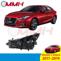 For Mazda3 Mazda 3 2017-2019 ไฟหน้า เลนส์ไฟหน้า ไฟหน้าหลังเปลือก  ฐานไฟหน้า Headlamp Rear Shell headlamp housing  Back Cover Bottom Shell Base Plastic Shell