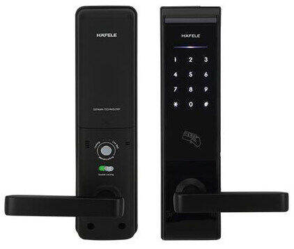 hafele-ชุดล็อคประตูระบบดิจิตอล-el8000-สีดำ-digital-door-lock-el-8000-black-499-56-240