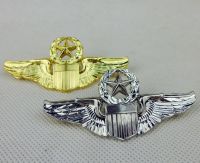 tomwang2012. TWO US USAF AIR FORCE PILOTS METAL WINGS BADGE PIN INSIGNIA CLASSIC MILITARY