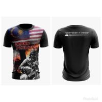 （Contact customer service for customization）t shirt tactical new darah perwira sublimation（Stock available in sizes for adults and children）