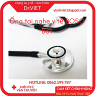 Ống nghe y tế Boso Boli là sản phẩm mang thương hiệu nổi tiếng tại Đức, thiết bị được sử dụng tại các phòng khám, bệnh viện để thính chẩn nhận dạng âm thanh như tim, phổi,...một cách chính xác thumbnail