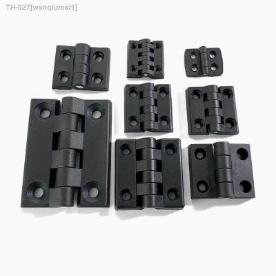 ℡✌ 2pcs Strong Plastic Butt Hinge Industrial Equipment Electric cabinet Door Bearing Hinges fixed furniture hardware cabinet hinge