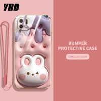 YBD2023ใหม่3D แคนดี้เคสโทรศัพท์สำหรับหญิงสาวน่ารักสำหรับ OPPO A16K A16E เคสกล้องแม่นยำเคสโทรศัพท์ยอดนิยมที่ครอบรูปแบบน่ารักฟรี