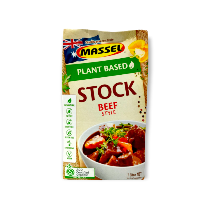 Australia Massel Organic Plant Based Stock Beef Style 1 Liter