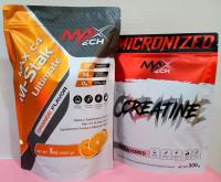 MAX C4 M-Stsk + Creatine ช่วยให้พลังงาน ฟื้นฟูกล้ามเนื้อ เติมไกลโคเจนก่อนและหลังออกกำลังกาย