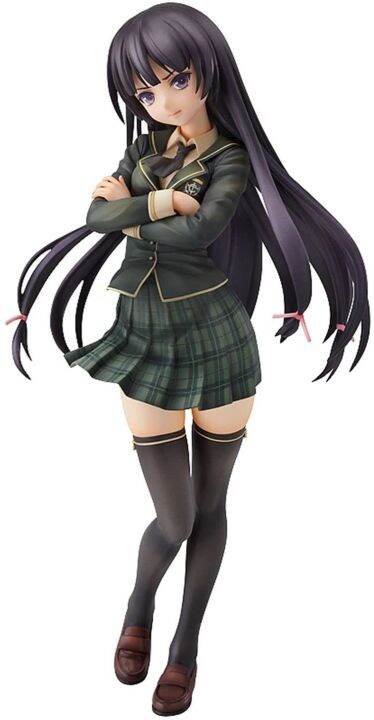 figure-ฟิกเกอร์-งานแท้-100-good-smile-company-จากการ์ตูนเรื่อง-haganai-boku-wa-tomodachi-ga-sukunai-ชมรมคนไร้เพื่อน-mikazuki-yozora-1-7-ชุดนักเรียน-ver-original-from-japan-anime-อนิเมะ-การ์ตูน-มังงะ-ค