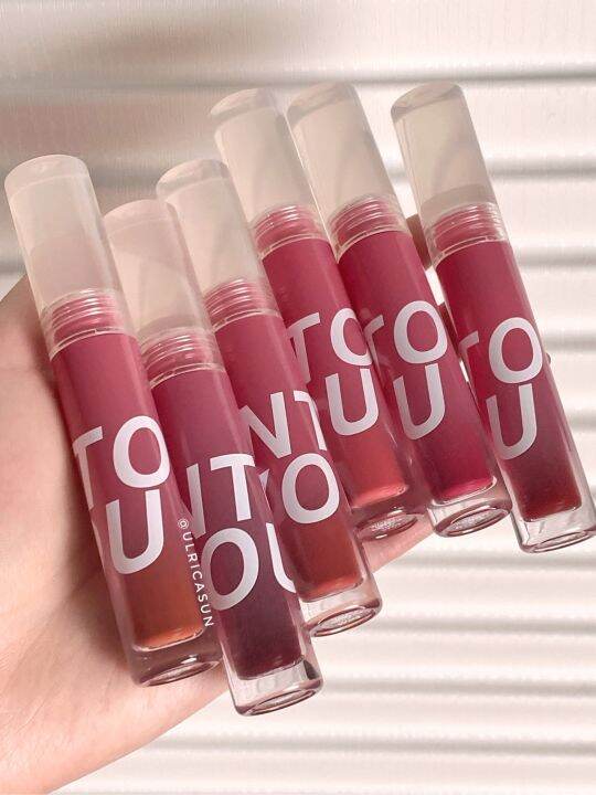 intoyou-water-lip-glaze-water-mist-lipstick-intoyou-lip-mud-indian-oil-berry-color-mirror-autumn-and-winter-lip-gloss