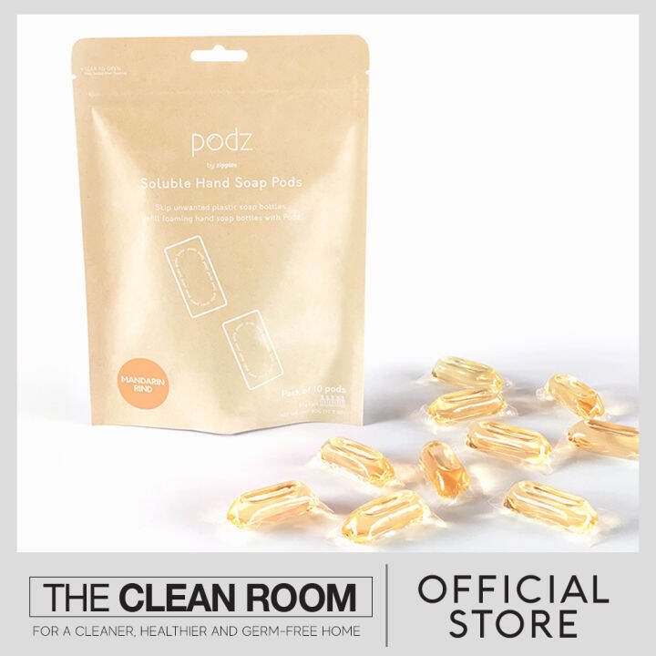 Podz Soluble Hand Soap PodsMandarin Rind Lazada PH