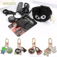 Wadees พวงกุญแจจี้ลูกบอลสีดําสําหรับตกแต่งโทรศัพท์มือถือ QC8191604