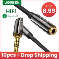 【Drop Shipping】UGREEN Jack 3.5 mm Audio Extension Cable Stereo 3.5mm Jack Aux Cable for Microphone Headphones Xiaomi Redmi PC Professional Audio Acces