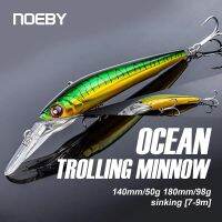 CFOREGT NOEBY สายเคเบิลจมเหยื่อตกปลา140Mm 50G 180Mm 98G เหยื่อปลอมอุปกรณ์ Follicular Lures &amp; Baits