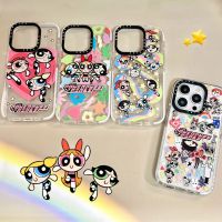 เคสโทรศัพท์มือถือแบบนิ่ม TPU กันกระแทก ลายพาวเวอร์พัฟฟ์เกิร์ล สําหรับ Samsung Galaxy S23 Ultra S22 Plus S21 FE S20 Note20 Ultra