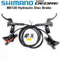 2020ใหม่Shimano DEORE M6120 4ลูกสูบเบรกจักรยานเสือภูเขาไฮดรอลิดิสก์เบรกD03S MTB BR-M6120 BDEOREเบรกซ้ายและขวา