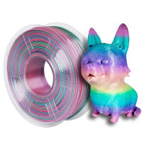 Gradient Rainbow 3D Printer Filament Silk PLA 1.75mm Sublimation Universe Forest Candy Macaron Series Filaments for 3D Printing