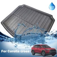 สำหรับ Toyota Corolla Cross รถ SUV XG10 2020 2021 2022 2023ซับในที่เก็บของท้ายรถพรมเช็ดเท้าพรมสำหรับรถยนต์งานหนักภายใน