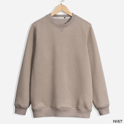 Mã FAMALLT5 giảm 15% đơn 150K Áo Sweater Nam Form Rộng Hiện Đại Màu Dễ