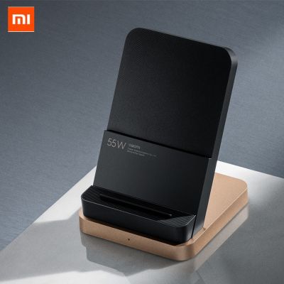 2020 New Xiaomi 55W Wireless Charger Max Vertical air-cooled wireless charging Support Fast Charger For Xiaomi 10 For xiaomi