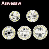 Aswesaw ชิป LED สำหรับหลอดไฟ3W 5W 7W 9W 12W SMD 2835ลูกปัดไฟกลม AC 220V หลอดไฟชิพแสงสปอตไลท์90ลูเมน