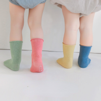 3pairslot Newborn Socks Autumn Winter Kids Sock Breathable Korean Boneless Solid Color Stockings for Babies Infant Accessories