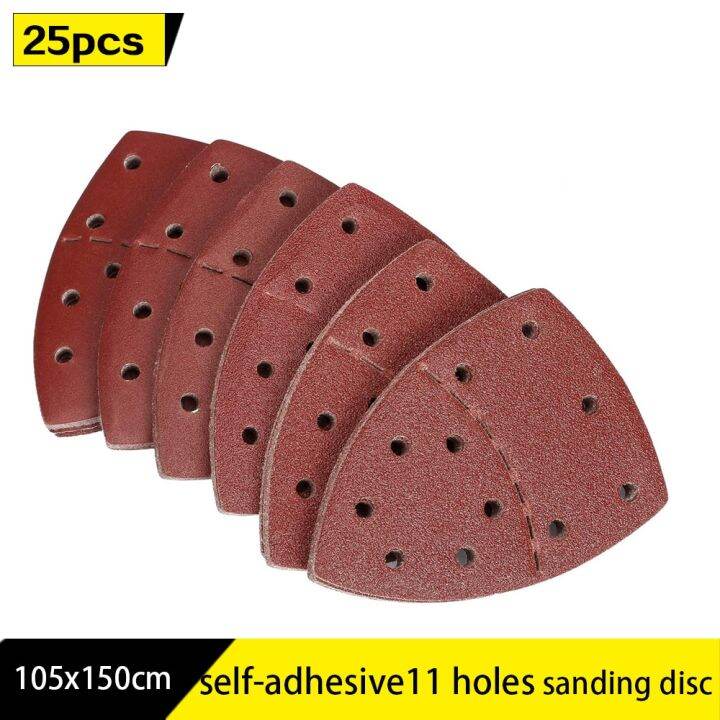 25pcs-mouse-sanding-sheets-triangle-sanding-paper-orbital-sander-detail-pads-discs-sandpaper-abrasive-paper-for-bosch-sander