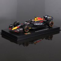 Bburago 1:43กระทิงแดง2023 RB19แข่ง F1รถหล่อตายโมเดลกล่องอะคริลิครถของเล่นแข่งรถฟอมูล่า