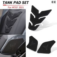 ✴☬卐 2021 New a set Black Motorcycle Fuel Tank Cushion Knee Pad Fuel Tank Pads Side Sticker For Yamaha MT07 MT 07 MT-07 mt07 mt 07