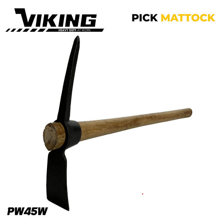 4.5lb Pick Mattock for Gardening Heavy Duty Tool for Digging Planting ...