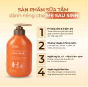 Sữa Tắm Thảo Dược Gừng Nghệ Giữ Ấm Cơ Thể Cỏ Cây Hoa Lá 500g