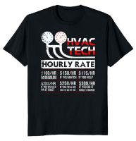 Hvac Technician Hourly Novelty O-Neck Cotton T Shirt Men Casual Short Sleeve Loose Tshirt Dropshipping