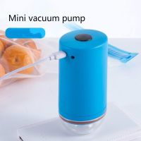 USB Handheld Rechargeable Vacuum Machine Food Vacuum Compression Bag Electric Air pump Food Bag Mini Vacuum machine