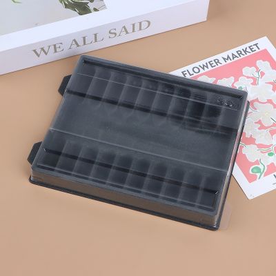 High Quality 1pc Plastic pen case gift Pencil storage box Stationery Office Supplies transparent fountain pen box Case
