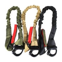 【YF】 Rubber Shoulder Padding Rotatable Clip Rifle Safety Rope Holder (Sling)