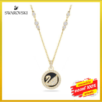 สร้อย Swarovski Swan Leather Necklace สวารอฟสกี้ สวารอฟส ของขวัญ ของแท้ 100% พร้อมส่ง