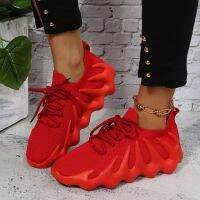 ☏▫ Women Sneakers Large Size45 New Womens Sports Shoes Female Outdoor Walking Shoe Light Large Comfortable Womens Vulcanize Shoes