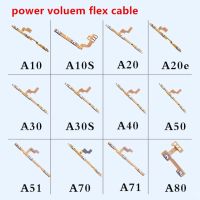 Power On Off Volume Button For Samsung A10 A10S A30 A20 A50 A51 A71 power voluem flex cable Side Key Flex Cable Phone Part