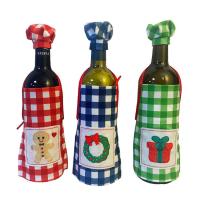 Christmas Bottle Covers Cute Apron Chef And Hat Decorations For Red Wine Bottles Christmas Supplies And Decorations For Birthdays Family Gatherings Parties And Other Special Occasions delightful