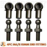 ❖▧⊕ M6/M8 Female Thread 10mm Gas Spring Strut Lift Support Ball Stud Socket Joint Bearing End Fitting Connectors Replacement Qty(4)