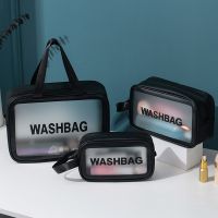 1pcs Travel Wash Bag Transparent Waterproof Makeup Storage Pouch Large Capacity Cosmetic Organizer Beauty Case Storage Bag