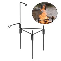 Outdoor Campfire Cookware Picnic Cooking Tripod for Camping Fire Hanging Pot