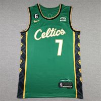 2022-23 New NBA Boston Celtics #7 Jaylen Brown Green Basketball Jersey