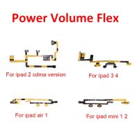 ✧ 1pcs Power On Off Volume Up Down Switch Side Button Key Ribbon Flex Cable For iPad 2 3 4 Air 1 2 mini 1 2 3 4